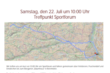 Radtour 2017