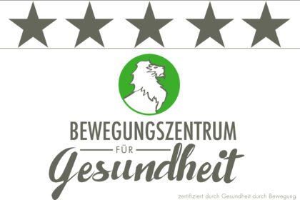 Schild Gesundheit durch Bewegung